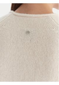 BOSS Sweter C_Fesperanasy 50548930 Beżowy Regular Fit. Kolor: beżowy. Materiał: wełna #3