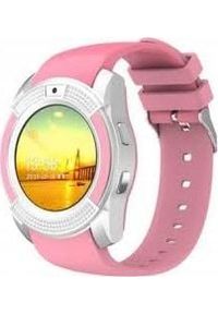 Smartwatch PDS X7 Różowy. Rodzaj zegarka: smartwatch. Kolor: różowy