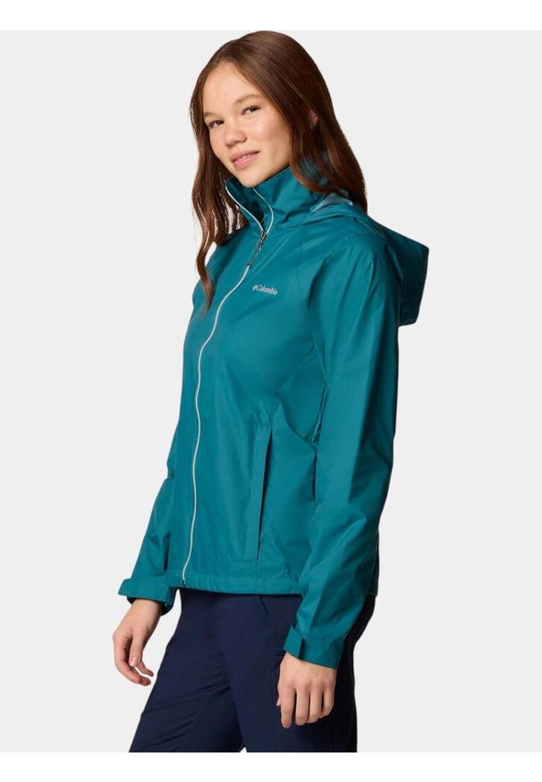 columbia - Wiatrówka damska Columbia Switchback IV. Kolor: zielony. Materiał: softshell. Sport: turystyka piesza