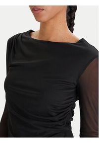 Patrizia Pepe Bluzka 8M1783/J376-K103 Czarny Regular Fit. Kolor: czarny. Materiał: syntetyk #3