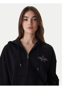 Guess Jeans Bluza W6RQ06 K68I4 Czarny Oversize. Kolor: czarny. Materiał: bawełna #4