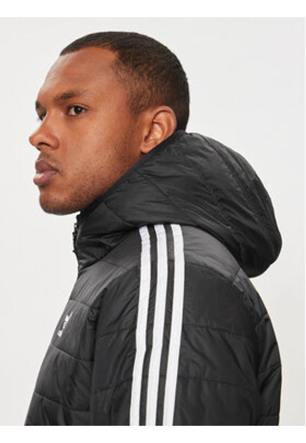 Adidas - adidas Kurtka przejściowa HM2461 Czarny Regular Fit. Kolor: czarny. Materiał: syntetyk