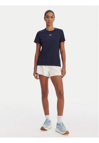 Reebok T-Shirt Essential RK25608CCW Granatowy Regular Fit. Kolor: niebieski. Materiał: syntetyk #4