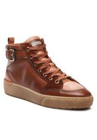 Pikolinos Sneakersy W0T-8899C1 Brązowy. Kolor: brązowy. Materiał: skóra