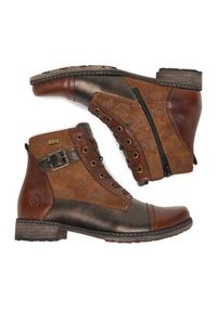 Remonte Trzewiki CEO-D4381-24 Brązowy. Kolor: brązowy. Materiał: materiał #7