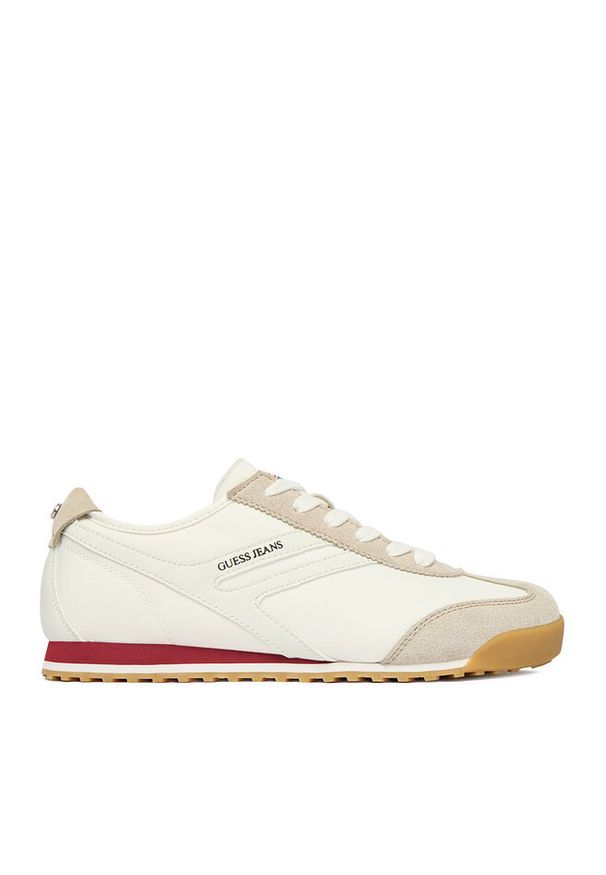 Sneakersy Guess Jeans. Kolor: biały