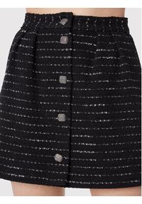 Ba&sh Spódnica trapezowa Livia 1H22LIVI Czarny Regular Fit. Kolor: czarny. Materiał: bawełna