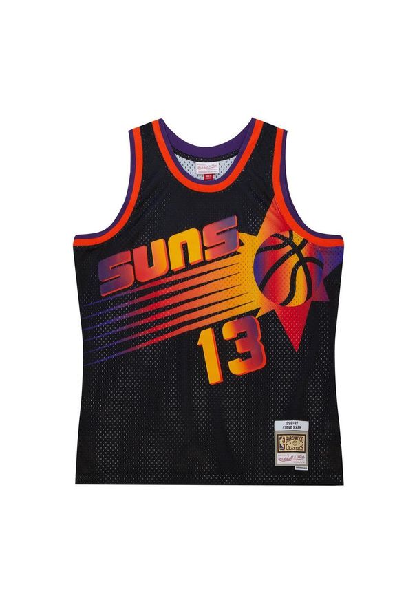 Mitchell & Ness - Koszulka Phoenix Suns Big Face 7.0 Swingman 1996/97. Kolor: czarny. Sport: koszykówka