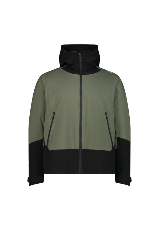 Kurtka męska turystyczna CMP 34Z2017. Kolor: zielony. Sezon: zima. Sport: narciarstwo