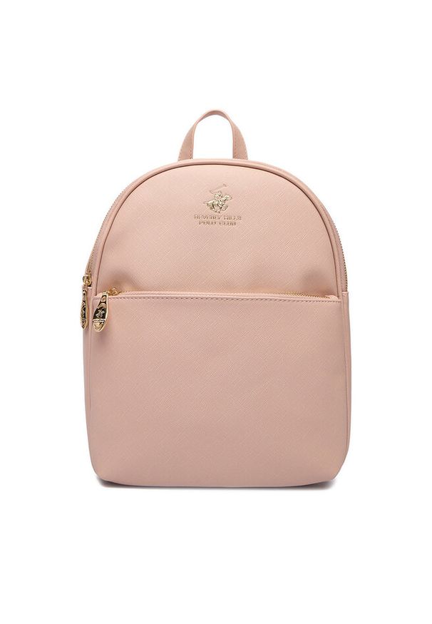 Plecak Beverly Hills Polo Club. Kolor: różowy