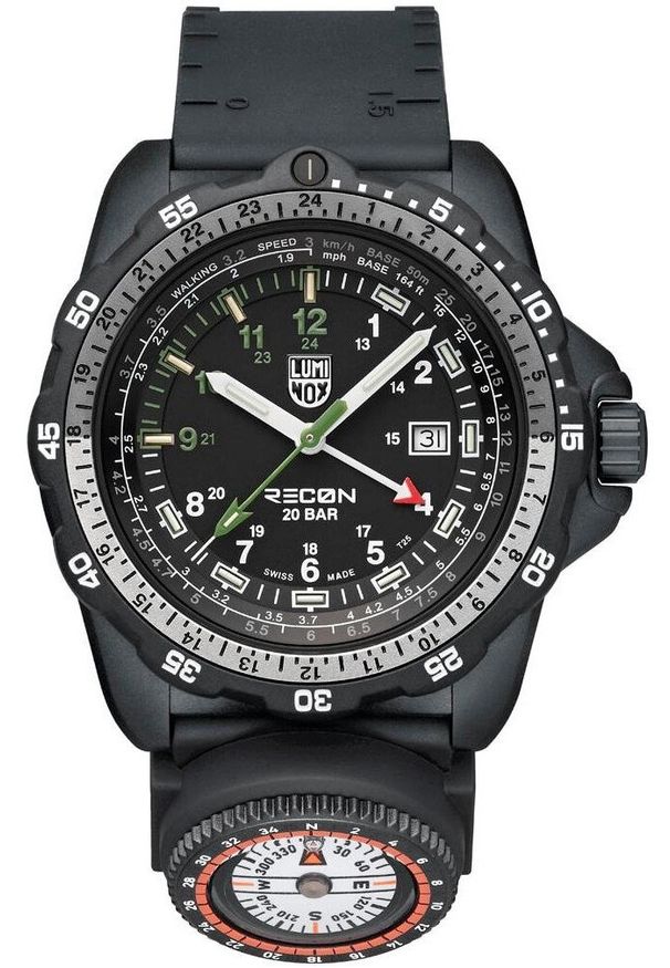 Zegarek męski Luminox XL.8837.SET czarny. Kolor: czarny