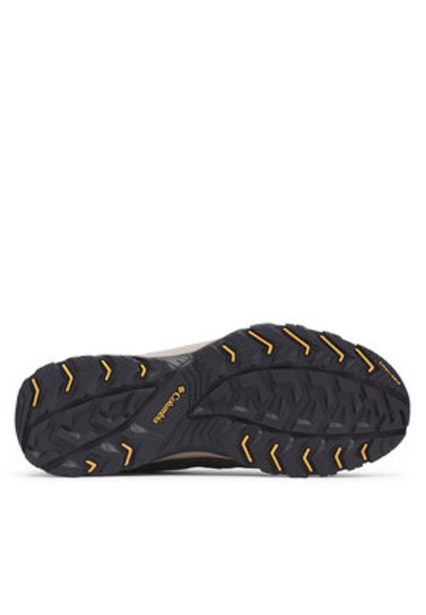columbia - Columbia Trekkingi Crestwood Waterproof 2100651 Brązowy. Kolor: brązowy. Materiał: skóra, zamsz. Sport: turystyka piesza