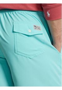 Polo Ralph Lauren Szorty kąpielowe 710907255004 Turkusowy Regular Fit. Kolor: turkusowy. Materiał: syntetyk #6