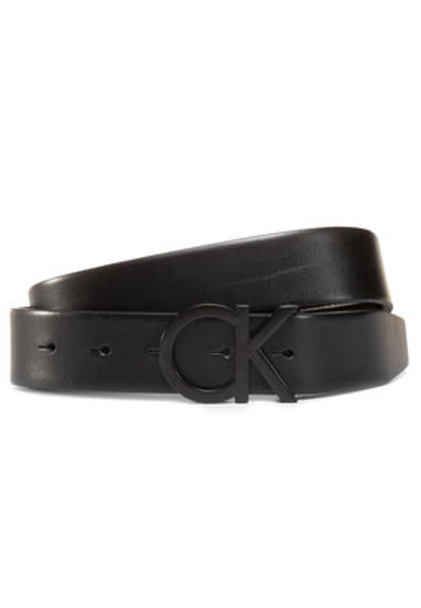 Calvin Klein Pasek Męski 35mm Ck Buckle Belt K50K505792 Czarny. Kolor: czarny. Materiał: skóra
