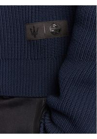North Sails Sweter 451015 Granatowy Regular Fit. Kolor: niebieski. Materiał: syntetyk