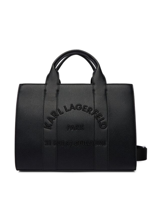Karl Lagerfeld - Torebka KARL LAGERFELD. Kolor: czarny