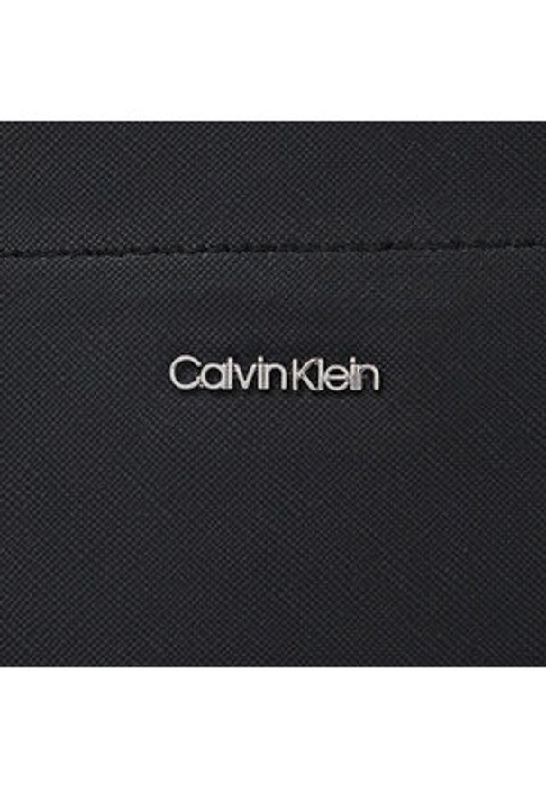 Calvin Klein Plecak Business Backpack Saffiano K60K611676 Czarny. Kolor: czarny. Materiał: skóra