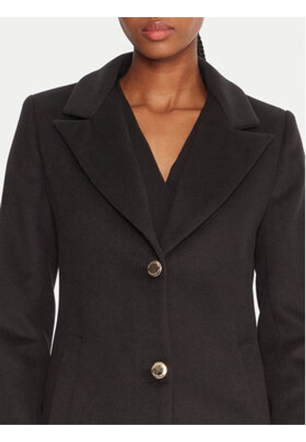 Rinascimento Płaszcz przejściowy CFC0126117003 Czarny Regular Fit. Kolor: czarny. Materiał: syntetyk