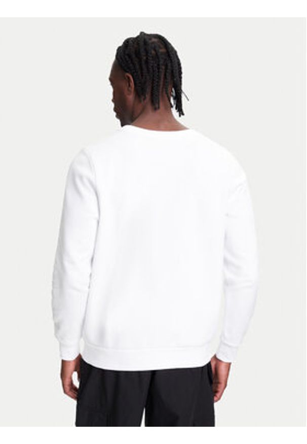 Kappa Bluza Authentic Nymphe 321Y1MW Biały Comfort Fit. Kolor: biały. Materiał: bawełna
