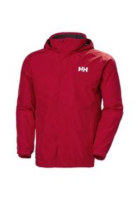 Kurtka uniwersalna męska Helly Hansen Dubliner Jacket. Typ kołnierza: kaptur. Kolor: czerwony. Materiał: syntetyk. Sport: turystyka piesza #1