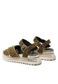 Liu Jo Sandały Maxi Wonder Sandal 11 BA4105 PX195 Brązowy. Kolor: brązowy. Materiał: skóra, zamsz #5