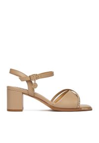 MEXX Sandały EO-WS1161-05 Beżowy. Kolor: beżowy. Materiał: skóra #1