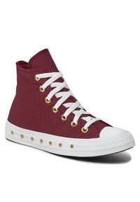 Converse Trampki Chuck Taylor All Star Star Studded A07906C Bordowy. Kolor: czerwony. Materiał: materiał #4