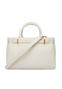 TOMMY HILFIGER - Tommy Hilfiger Torebka American Icon Mini Tote Leather AW0AW17926 Beżowy. Kolor: beżowy. Materiał: skórzane #4