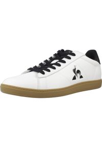 Le Coq Sportif - Kapcie LE COQ SPORTIF 2520555L Biały. Kolor: biały. Materiał: syntetyk, tkanina, skóra. Sport: turystyka piesza
