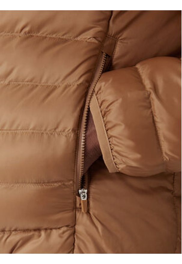 Lacoste Kurtka przejściowa BH2909 Brązowy Regular Fit. Kolor: brązowy