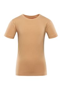 ZONE PERFECT - T-shirt dla Dzieci Nax Loreto 116-122 z Miękkiej Bawełny z Kolorowym Nadrukiem. Kolor: wielokolorowy. Materiał: bawełna. Wzór: kolorowy, nadruk