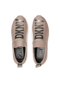 DKNY Sneakersy Jadyn K2314830 Beżowy. Kolor: beżowy. Materiał: materiał #7