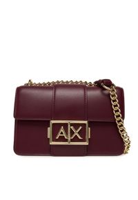 Armani Exchange Torebka XW000071 AF12039 UA343 Bordowy. Kolor: czerwony. Materiał: skórzane