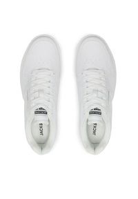 Jack & Jones - Jack&Jones Sneakersy Jam 12203668 Biały. Kolor: biały. Materiał: skóra #8