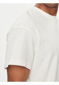 Lee T-Shirt Varsity 112350085 Écru Relaxed Fit. Materiał: bawełna #4