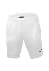 Spodenki dziecięce Mizuno Team nara train. Okazja: na uczelnię. Kolor: biały. Styl: sportowy. Sport: joga i pilates #1