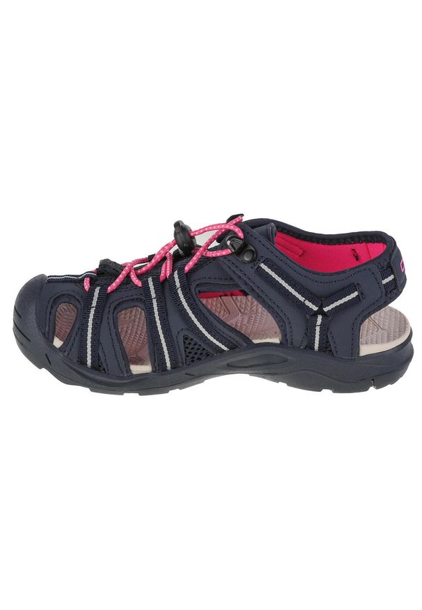 Sandały dziewczęce, CMP Aquarii 2.0 Hiking Sandal Jr. Kolor: wielokolorowy, różowy, niebieski. Materiał: materiał, syntetyk, tkanina. Sport: turystyka piesza