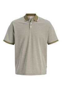 Jack & Jones Polo Blualves 12274681 Zielony Regular Fit. Typ kołnierza: polo. Kolor: zielony. Materiał: syntetyk, bawełna #4