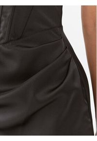 Rinascimento Sukienka koktajlowa CFC0115251003 Czarny Slim Fit. Kolor: czarny. Materiał: syntetyk. Styl: wizytowy #4