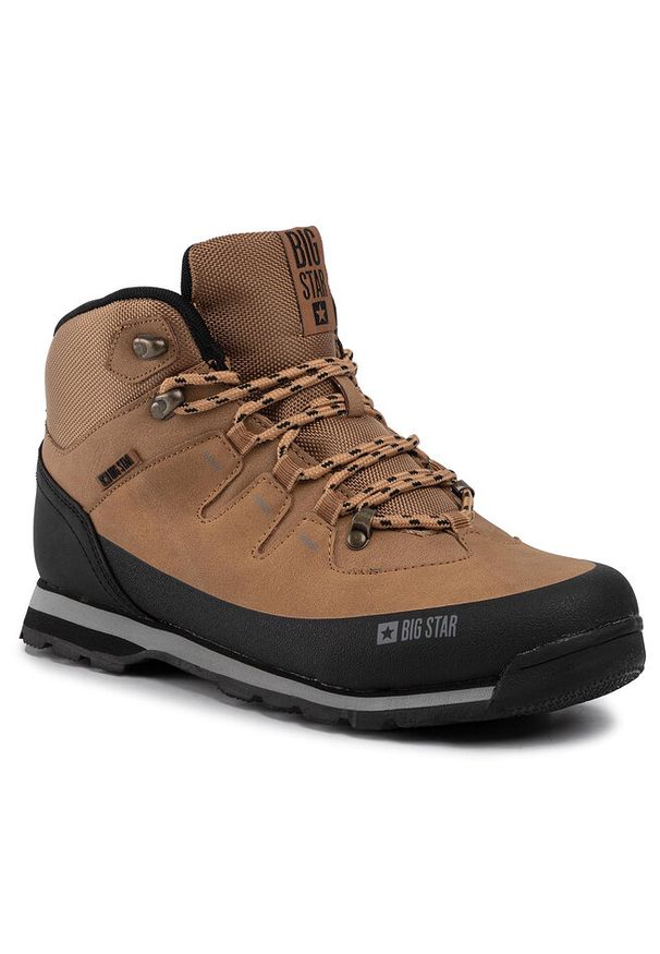 BIG STAR SHOES - Trapery Big Star Shoes. Kolor: brązowy