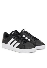 Adidas - adidas Sneakersy Grand Court 3.0 JP9366 Czarny. Kolor: czarny. Materiał: skóra #2
