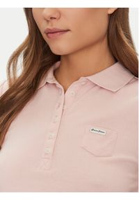Guess Jeans Polo W5GP24 KCYR1 Beżowy Regular Fit. Typ kołnierza: polo. Kolor: beżowy. Materiał: bawełna #5