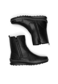 Remonte Botki R8482-01 Czarny. Kolor: czarny. Materiał: skóra #4