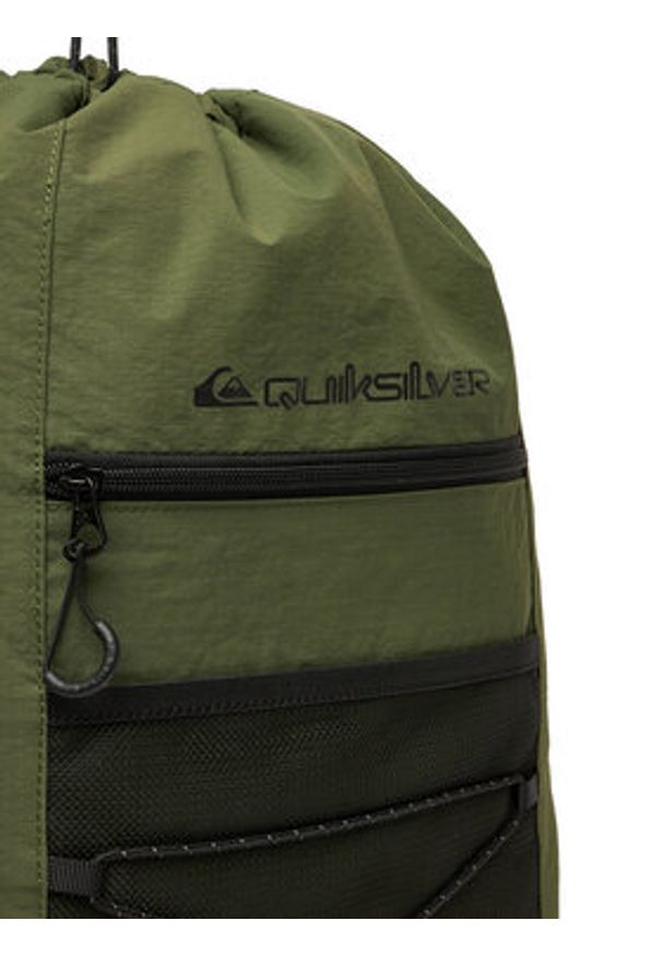 Quiksilver Plecak CEOWB-QUIC-M-001-09 Zielony. Kolor: zielony. Materiał: materiał