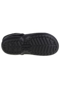 Buty Crocs Classic Lined Neo Puff Boot W 206630-060 czarne. Wysokość cholewki: przed kolano. Kolor: czarny. Materiał: syntetyk, guma. Szerokość cholewki: normalna