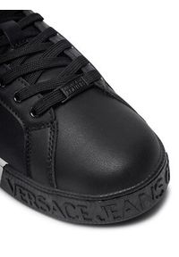 Versace Jeans Couture Sneakersy Court 88 77YA3SK1 Czarny. Kolor: czarny. Materiał: skóra #5