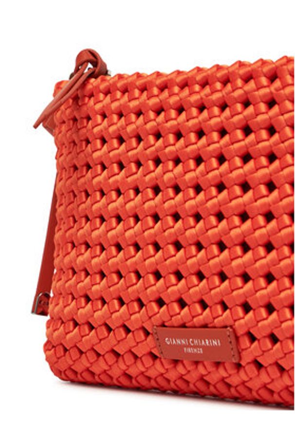 Gianni Chiarini Torebka Fiore BS 11565 WVNG Koralowy. Kolor: pomarańczowy. Materiał: skórzane