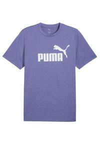 Puma - T-shirt Męski Logo Dwutonalny ESS No.1. Kolor: fioletowy. Sport: turystyka piesza #1