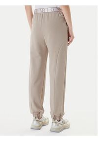 EA7 Emporio Armani Spodnie dresowe 7W001154 AF12501 U6225 Beżowy Regular Fit. Kolor: beżowy. Materiał: syntetyk #5