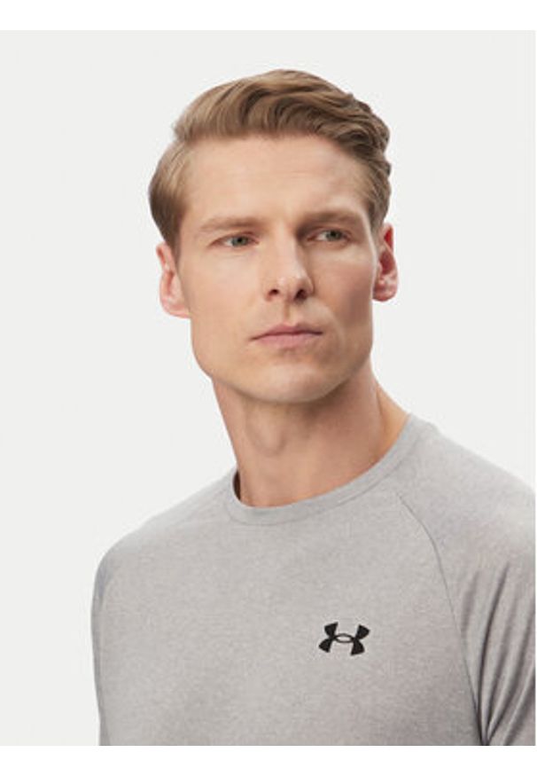Under Armour T-Shirt UA Tech 2.0 1326413 Szary Regular Fit. Kolor: szary. Materiał: syntetyk